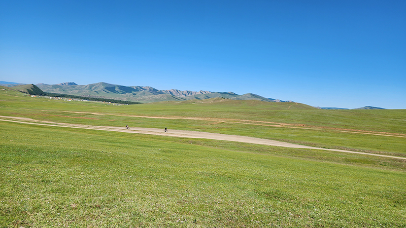 Cycling in Mongolia